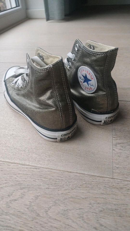 Converse Chucks Gold metallic Gr. 37,5 in Bonn