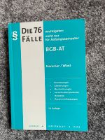 Die 76 Fälle Hemmer Wüst BGB-AT 10.Auflage Thüringen - Erfurt Vorschau