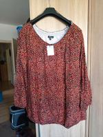 Blusenshirt / Langarmshirt Gr. 50/52 - Ulla Popken - bunt - Neu Düsseldorf - Bilk Vorschau