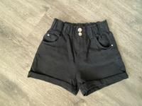 schwarze Shorts mit Gummizug Hessen - Langgöns Vorschau