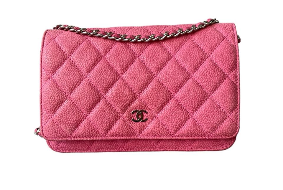 Chanel Wallet on Chain Caviar WOC Tasche Handtasche rosa SHW in Berlin