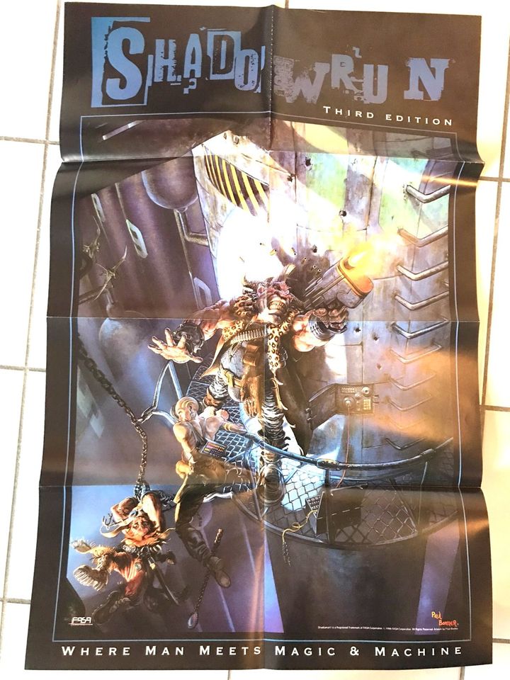 Shadowrun: Poster - Third Edition in Brachbach