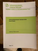 Unternehmenskauf anhand eines Asset Deals ISBN 978-3832291297 Niedersachsen - Wedemark Vorschau