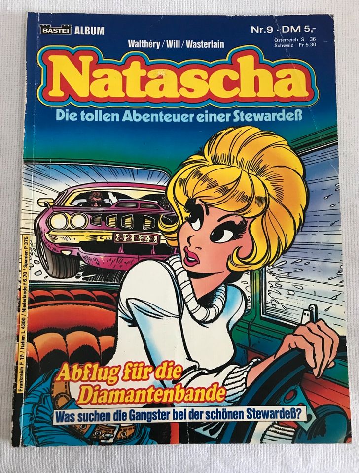 Natascha Nr.9 /Die tollen Abenteuer einer Stewardeß /Bastei Album in Handewitt