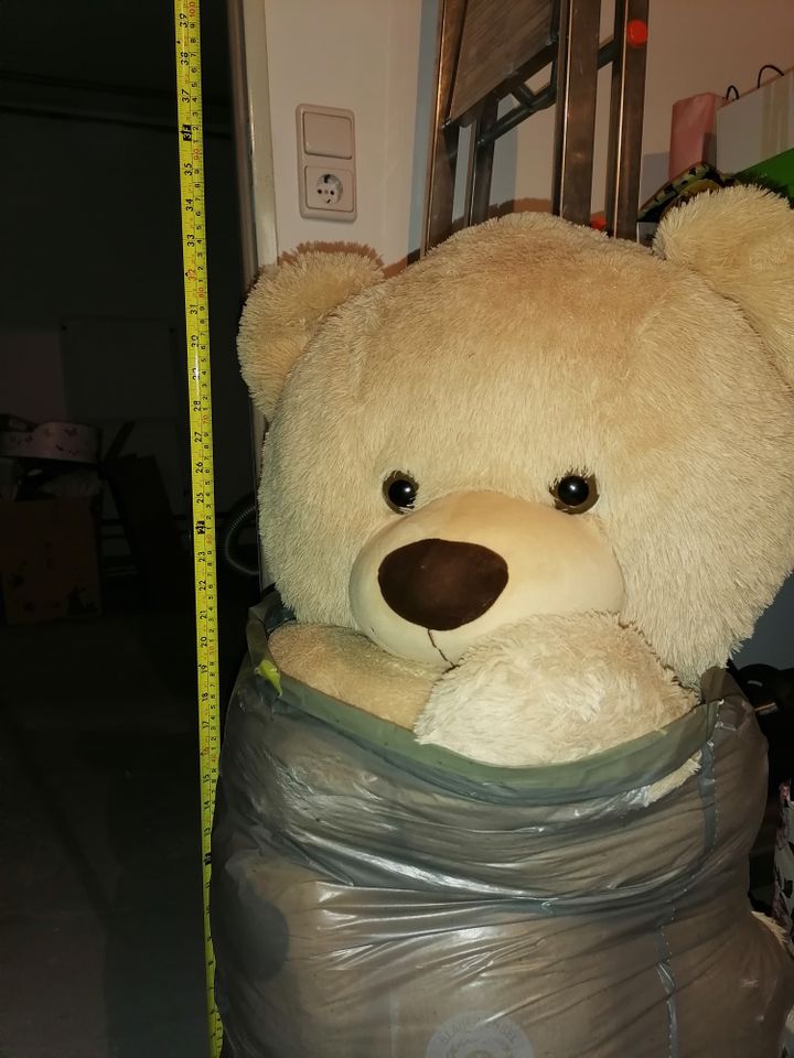 XXL Plüsch Teddybär sucht ein Zuhause in Metzingen
