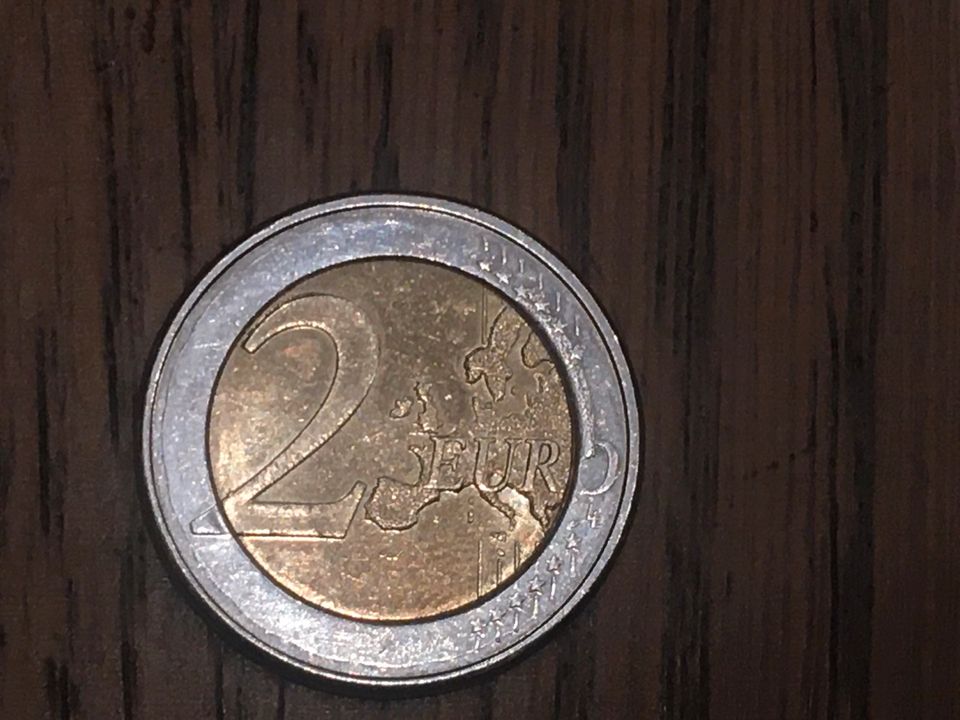 2 Euro Münze Zypern Fehlprägung in München