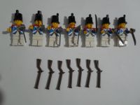 Lego 7 Blauröcke Minifiguren u. Zubehör Vintage Hessen - Rödermark Vorschau