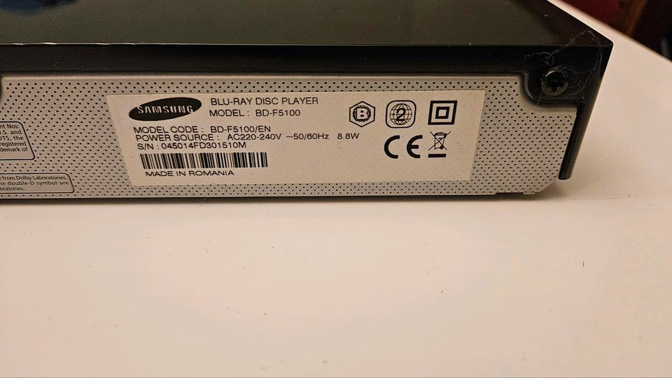 Samsung Blu-Ray Player BD-F5100 in Berlin