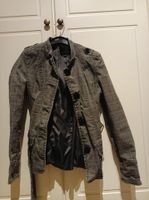 Grau blau karierter Blazer mit Gürtel von Amisu Gr. 38 Büro Bayern - Rennertshofen Vorschau