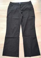 Cecil Stoffhose schwarz gestreift weite Hose 34/32 Inch 46 XL Niedersachsen - Moormerland Vorschau