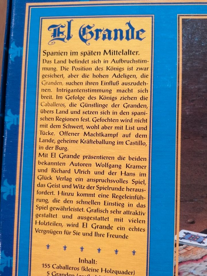 EL GRANDE - Der König und die Intriganten - ab 12 Jahre - 2-5 in Nienberge