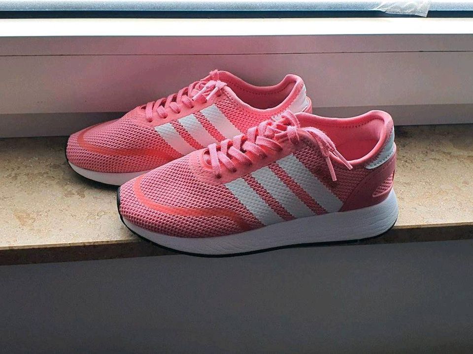 Adidas N-5923 Mädchen Sneakers Schuhe Casual - Pink Gr. EU 35½ in Lampertheim