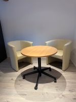 Lounge Set Ledersessel mit Tisch aus Buche Bayern - Forchheim Vorschau