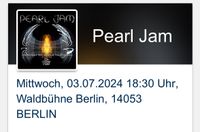 2x Pearl Jam Tickets 03.07. Waldbühne Berlin Kr. Altötting - Stammham Vorschau