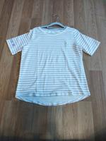 Da T-Shirt, Gina Benotti, Gr 40/42, weiß/flieder Nordrhein-Westfalen - Bottrop Vorschau