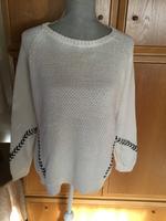 Wollweißer Grobstrickpullover von Cecil in Größe L Hessen - Griesheim Vorschau