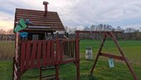 Wickey/Fatmoose Spielturm mit Rutsche und Schaukel Hessen - Roßdorf Vorschau
