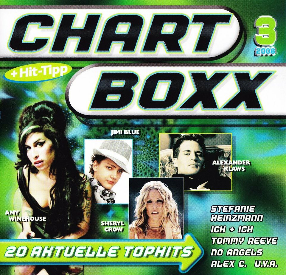 Top 13 Music-Club Chart Boxx-(20 aktuelle Tophits) 2008 (8CDs) in Meppen