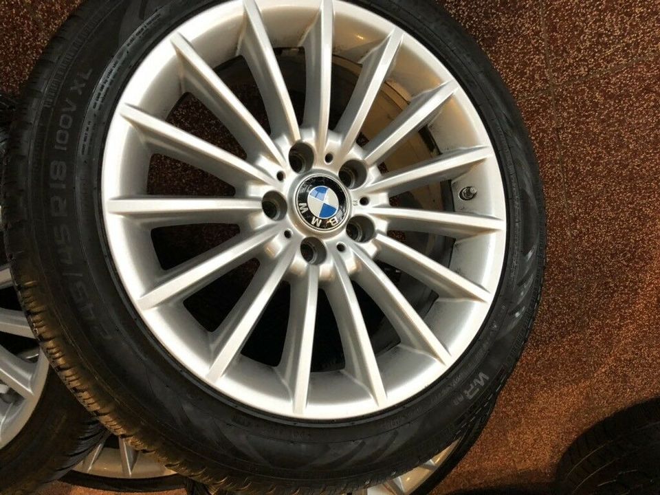 BMW 5er F10 F11 Original Alu Winterräder 18 Zoll mit RDK Sensoren in Hildesheim