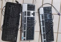 PC Tastaturen (3 Stück), 1x Adapter m. Kabel, 1x PC Maus m. Kabel Wiesbaden - Erbenheim Vorschau
