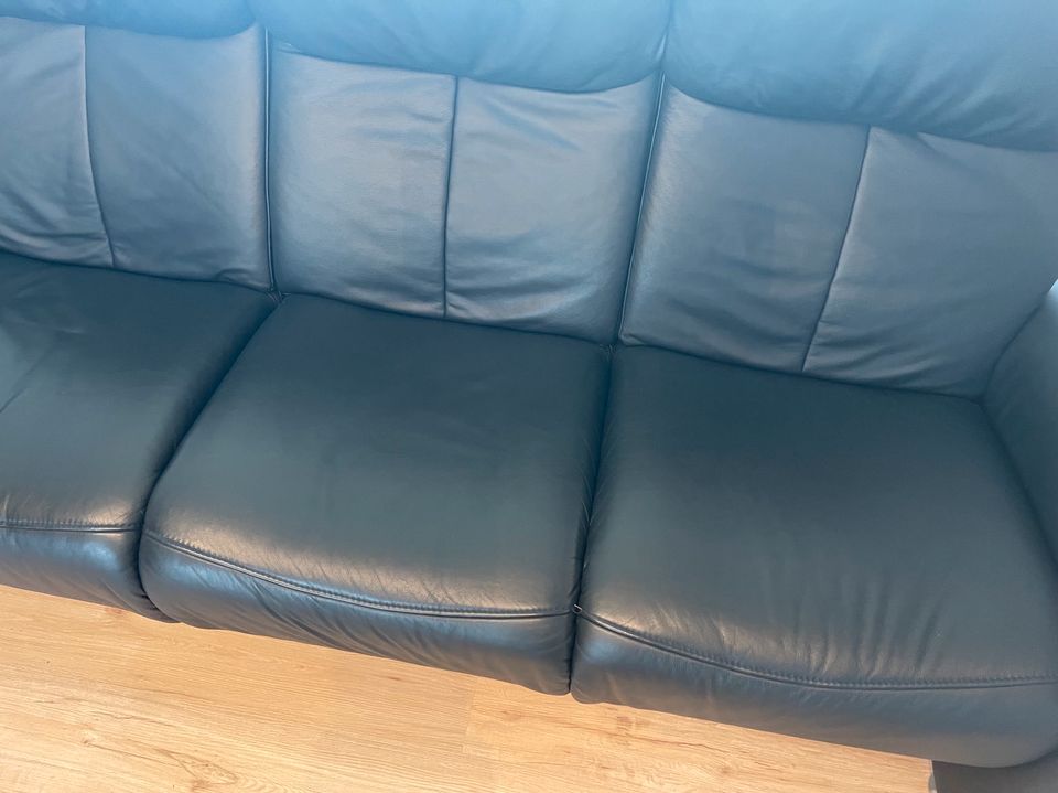 Himolla 3-Sitzer Echtleder Sofa in Wiefelstede