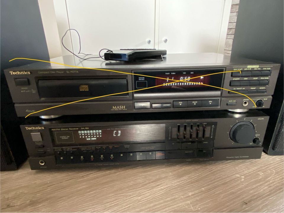 Technics HiFi Receiver SA-160 in Delbrück