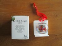 Hutschenreuther Glaskugel Kristallkugel Weihnachtskugel 1992 Nordrhein-Westfalen - Hopsten Vorschau