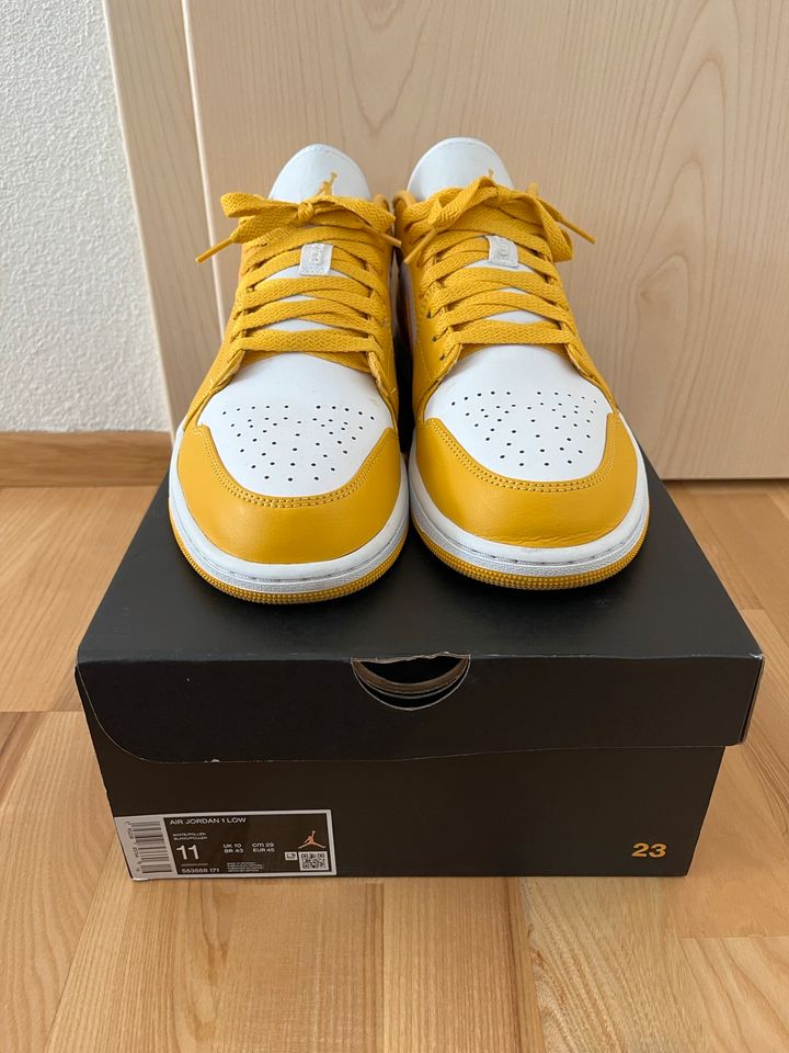 Nike Air Jordan 1 Low Pollen Gr. 45 in Erbach