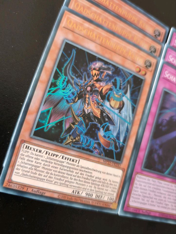 Yu-Gi-Oh "1€ - Schattenpuppe" DE Sammelkarten Yugioh in Seevetal