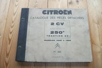 2CV Ersatzteilkatalog  Catalogue des Pieces Detachees 1962 Bayern - Berchtesgaden Vorschau