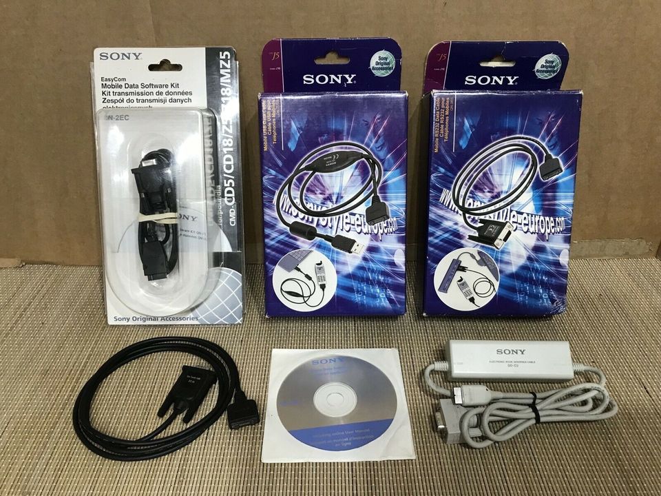 ** Sony Datenkabel QN-3RS QN-3USB QN-3DS QN-2EC DTC-04 DD-C2 ** in Neuhausen ob Eck