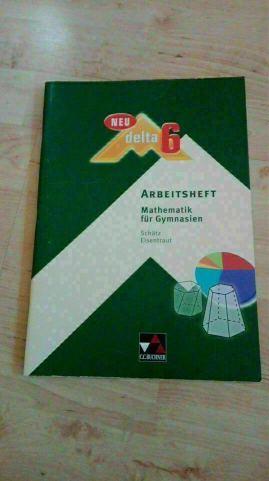 Delta 6 Arbeitsheft Mathematik für Gymnasien / ISBN 9783766182661 in Malching