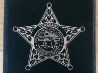 Sheriff Sergeant Police Florida USA Original Schreibblock Mappe Thüringen - Waltershausen Vorschau