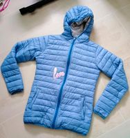 Steppjacke hellblau mit Kapuze 146/152 Übergangsjacke Bayern - Grafenwöhr Vorschau