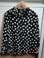 Pünktchen Bluse schwarz weiß 40 Primark Niedersachsen - Nordenham Vorschau