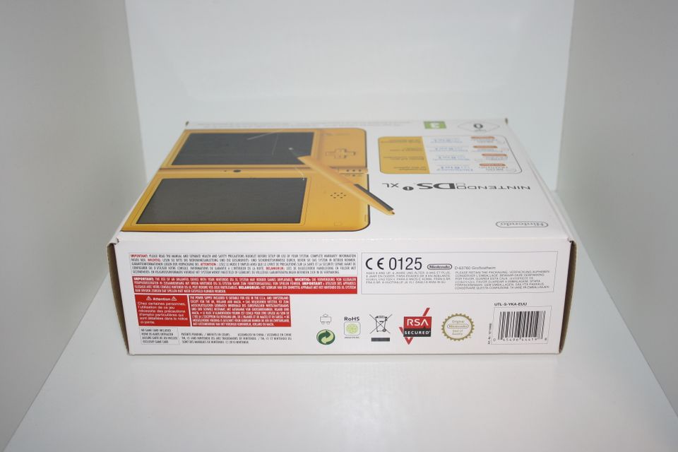 Nintendo DSi XL gelb in OVP Neuwertig CiB in Bünde