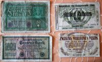 4 alte Geldscheine - Notgeld Hessen - Langgöns Vorschau