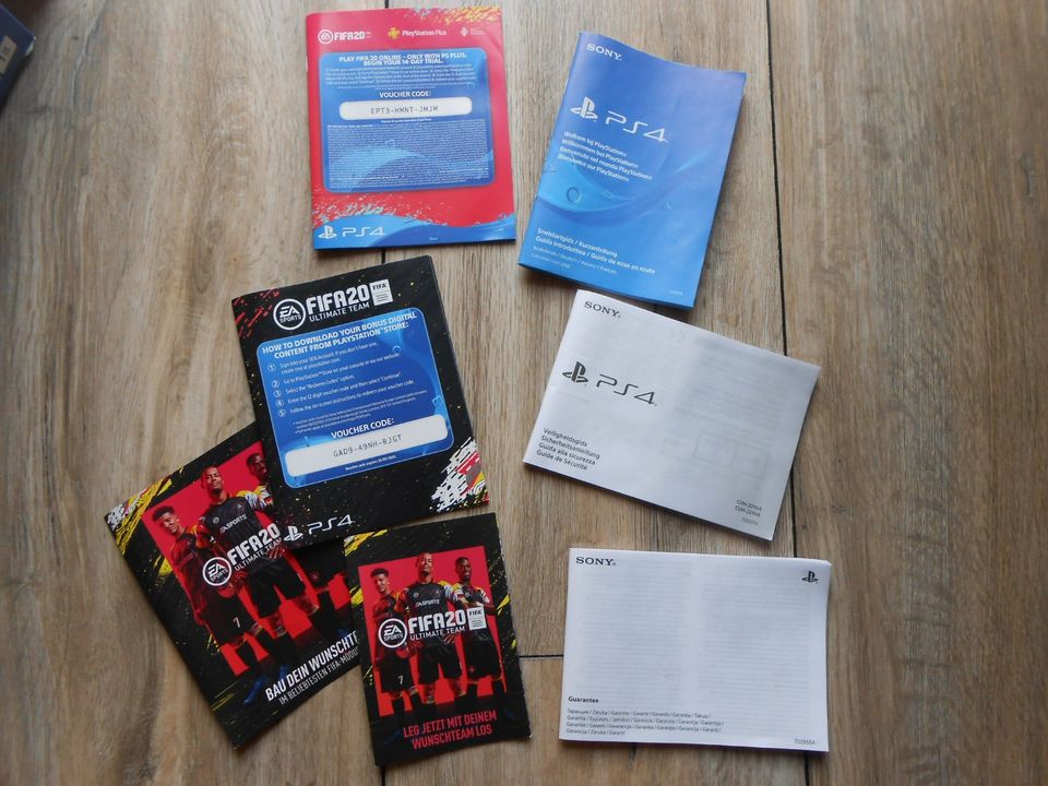 Playstation PS4 FIFA 20 1TB in Originalverpackung m. Controller in Stulln
