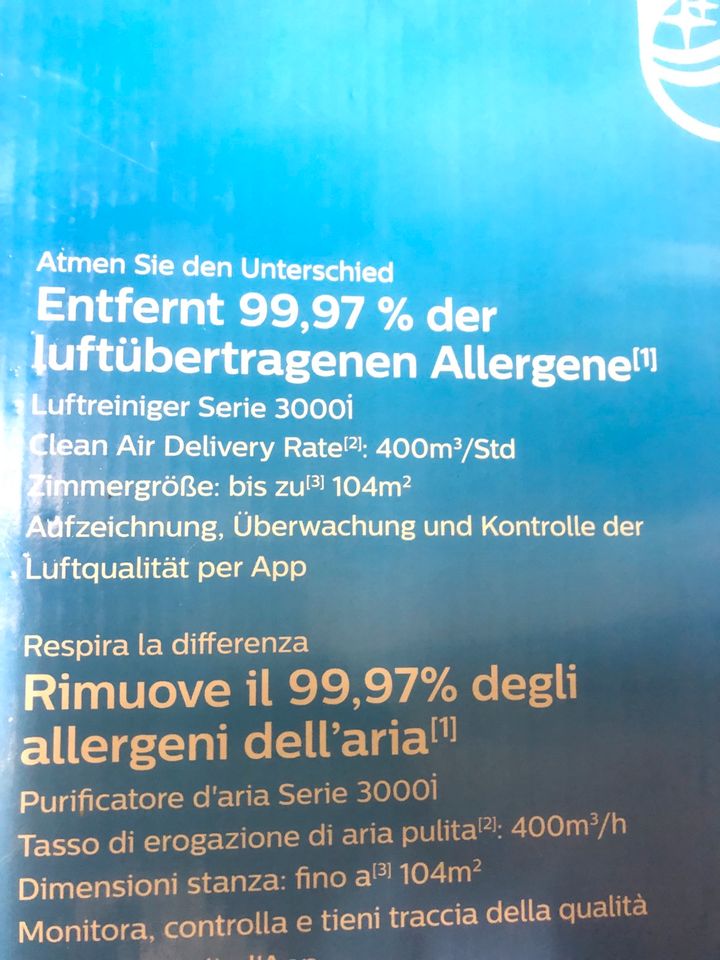 Luftreiniger/Erfrischer von Phillips für Allergiker,neuwertig! in Nittendorf 