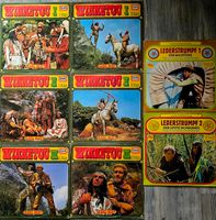 Winnetou I bis III und Lederstrumpf 1 & 2 LP's Vinyl Hessen - Lampertheim Vorschau