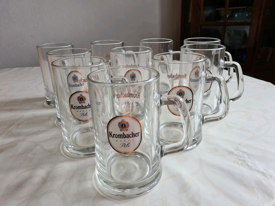 Bierglas m. Henkel 0,5l Krombacher neu Sahm in Berlin - Reinickendorf |  eBay Kleinanzeigen ist jetzt Kleinanzeigen