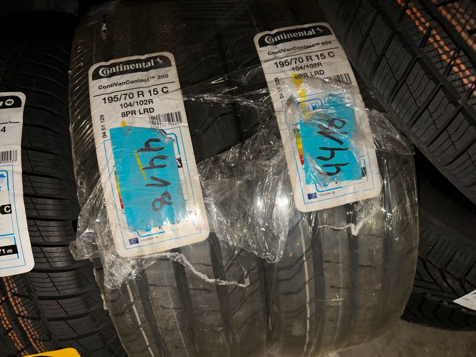 2 195/70 R15C 104/102R CONTINENTAL Sommerreifen Reifen Sommer NEU in  Niedersachsen - Melle | Reifen & Felgen | eBay Kleinanzeigen ist jetzt  Kleinanzeigen