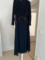 Blaues eventkleid mit geschenktem kopftuch dazu Hessen - Langen (Hessen) Vorschau