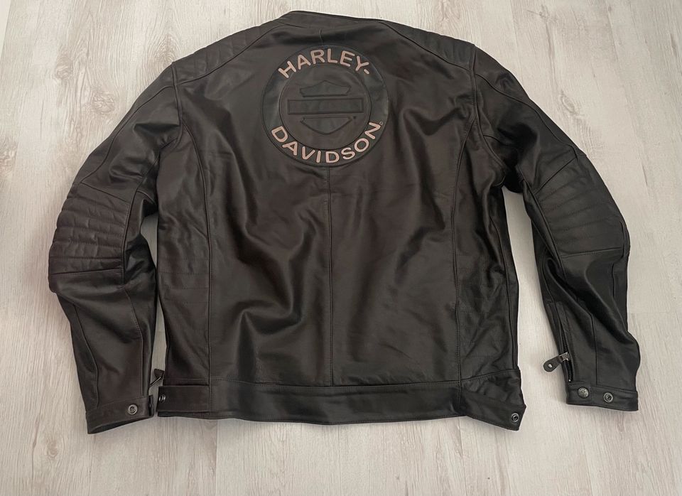 Harley Davidson Lederjacke Edge, Gr. 2XL,dunkelbraun in Limburg