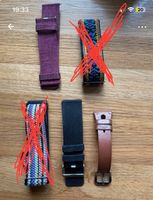 NEU Fitbit Versa 2 Armbänder Leder Nylon Silikon ungetragen Hessen - Wetzlar Vorschau