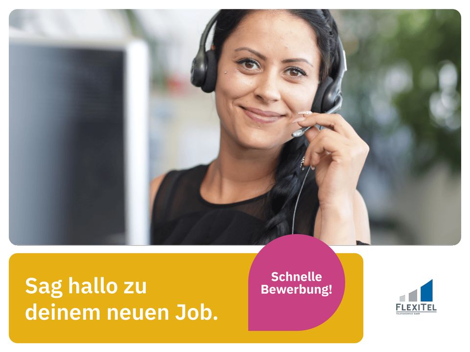 Kundenberater (w/m/d) (FlexiTel TelefonService) *2427 - 2513 EUR/Monat* in Berlin Kundenservice telefonistinnen Telefonist in Berlin