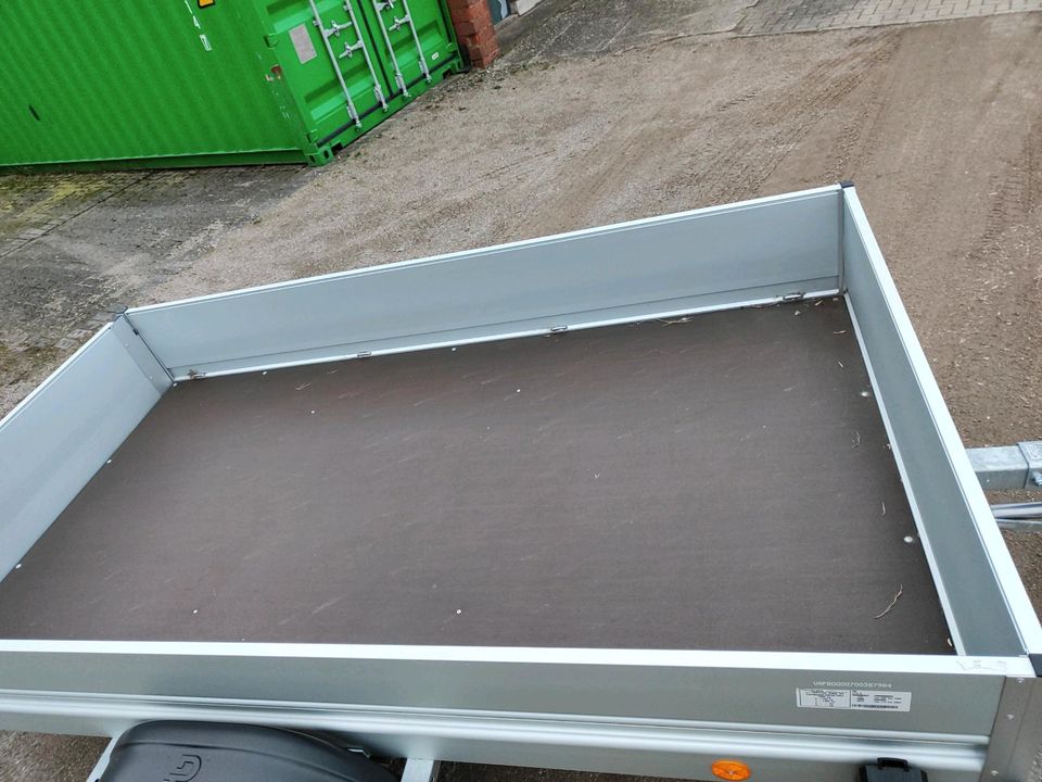 Pkw Anhänger 1300kg gebremst Alu 137x251cm neu Pongratz LPA 250/1 in Dülmen