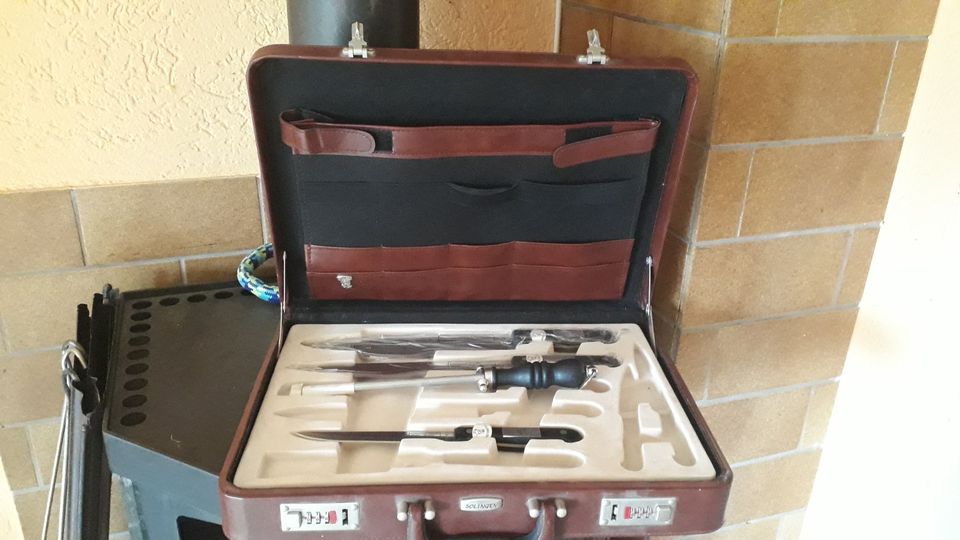 14-teiliges Messer-Set " Solingen Rosenbaum Profiline+Koffer",NEU in Küssaberg