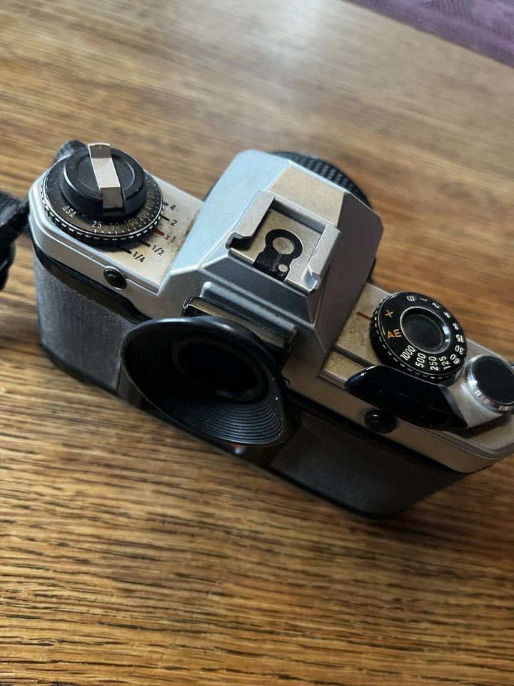 Spiegelreflexkamera Kamera,Yashica FX-D Quartz in Leck