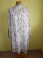 Kleid H&M beige mit Margeritten lila Gr L neu Versand Bayern - Landshut Vorschau